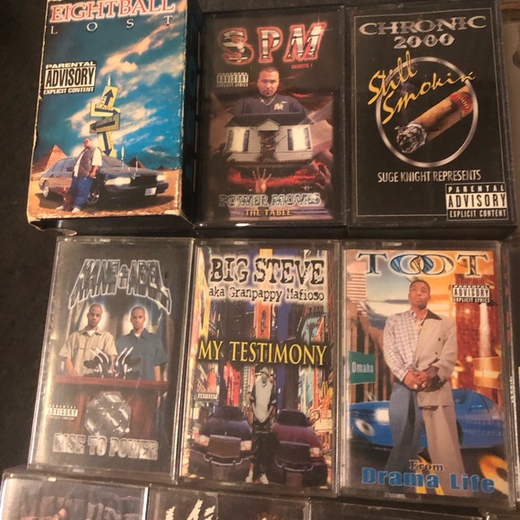 BUNDLE DEAL VINTAGE RAP MUSIC ALL KINDS NEW CASSETTE TAPES LOOK CLOSELY ZOOM IN - Picture 2 of 16